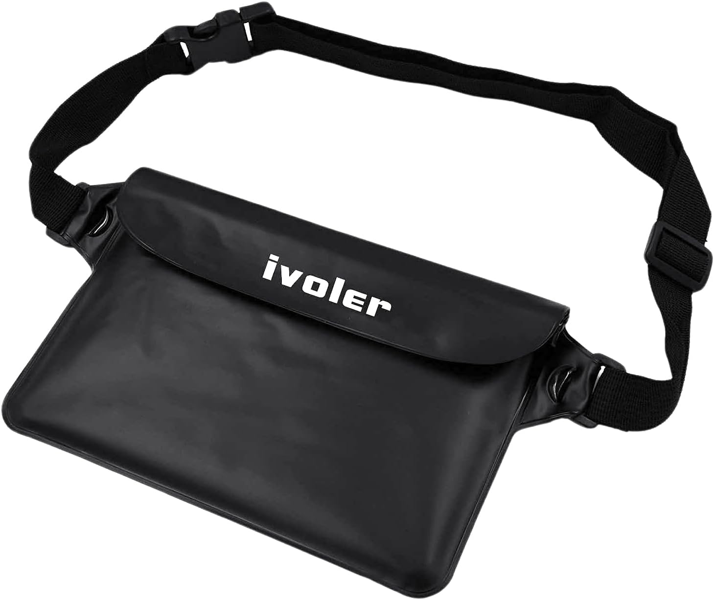 ivoler Pack of 2 Universal Waterproof Waist Bag with Waist Strap