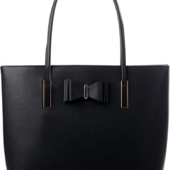 WEDMAY Large Handbags for Women, Tote Bags for Women with Zip, School Handbag for Girls, Women's Laptop Tote Bag, Ladies Fashion Simple Shoulder Shopper Designer Bags